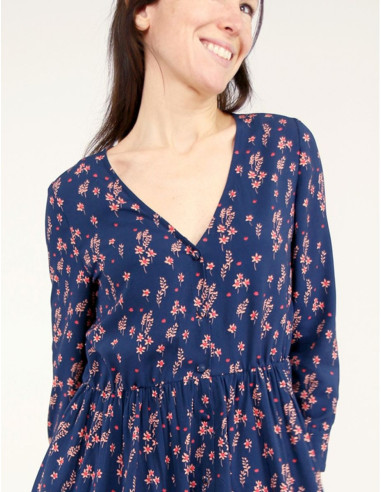 Anaé blouse or dress pattern - Atelier Scämmit