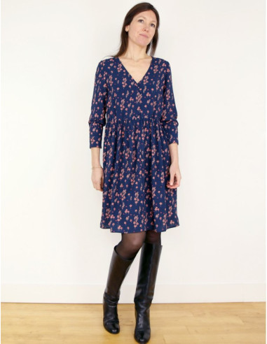 Anaé blouse or dress pattern - Atelier Scämmit