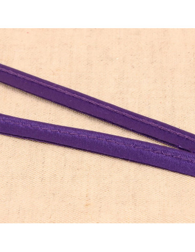 Satin piping - Purple
