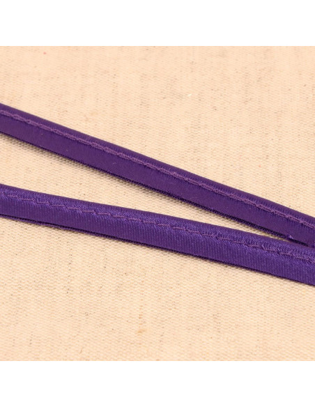 Satin piping - Purple