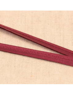Satin piping - Raisin