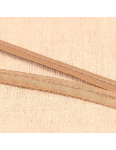 Satin piping - Beige