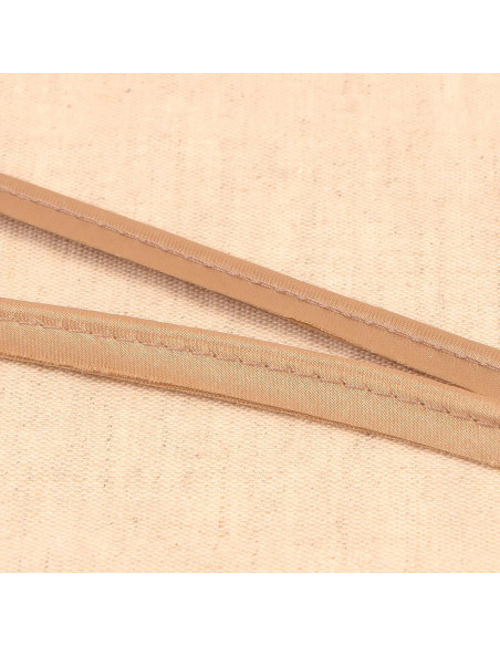 Satin piping - Beige