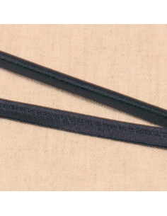 Satin piping - Dark blue