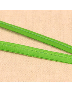 Satin piping - Anise green