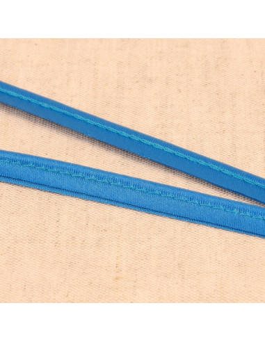 Satin piping - Steel blue