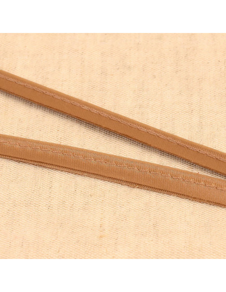 Satin piping - Linen