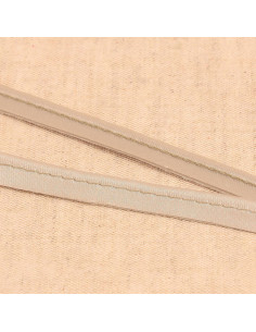 Satin piping - Taupe