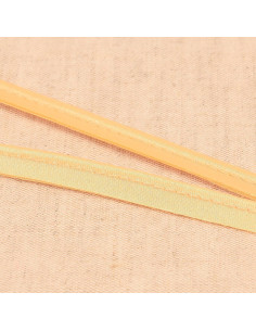 Satin piping - Straw yellow