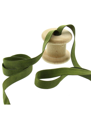 15 mm bra strap elastic - Khaki