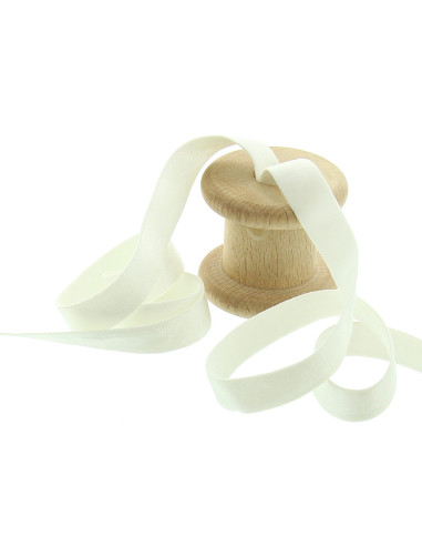 15 mm bra strap elastic - Ecru