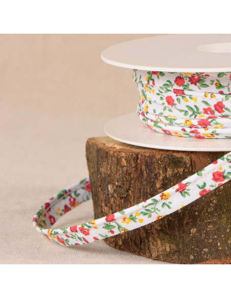 Floral Piping - Red