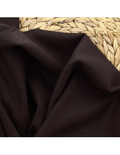 Woolen coat fabric - Brown