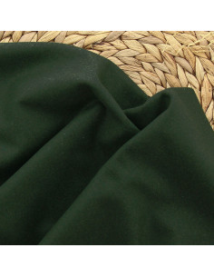 Woolen coat fabric - Moss green