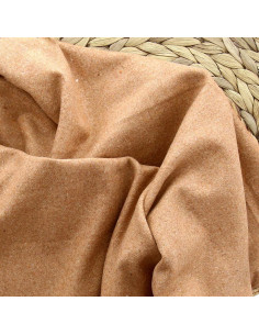 Woolen coat fabric - Beige