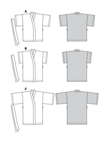 Coat pattern - Burda 5995
