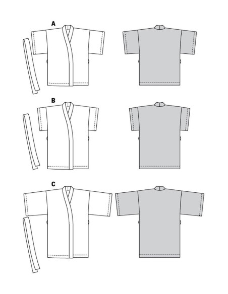 Coat pattern - Burda 5995