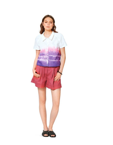 Blouse pattern - Burda 5997
