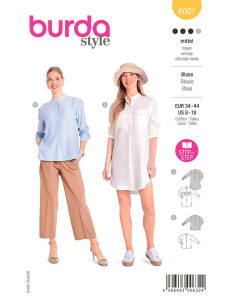 Blouse Pattern - Burda 6001