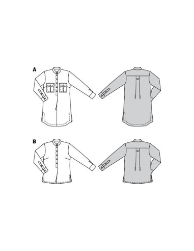 Blouse Pattern - Burda 6001