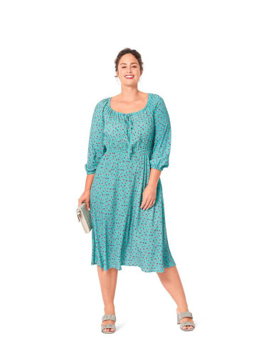 Dress and blouse pattern - Burda 6016