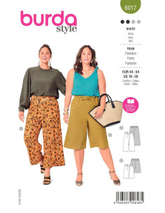 Pants pattern - Burda 6017