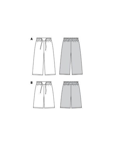 Pants pattern - Burda 6017