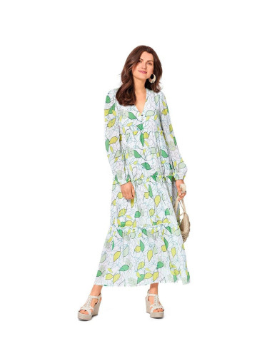 Dress and blouse pattern - Burda 6023