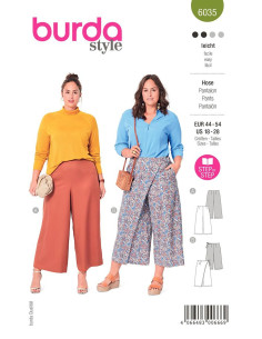 Pants pattern - Burda 6035