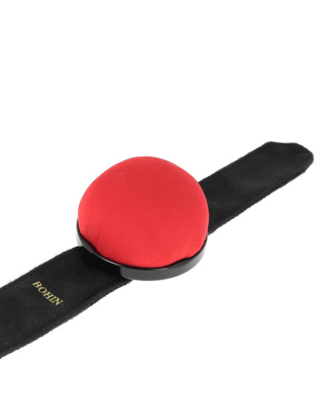 Adjustable Bohin Bracelet for Pins - Red