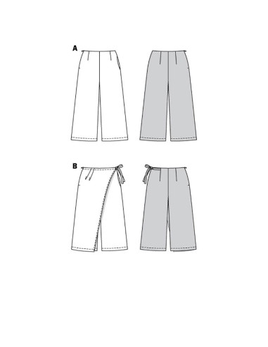 Pants pattern - Burda 6035