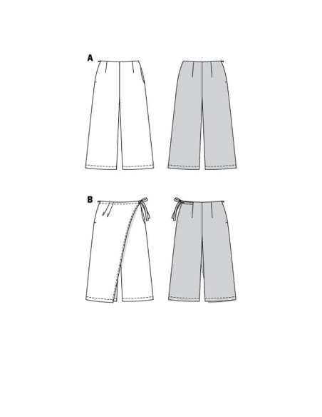 Pants pattern - Burda 6035