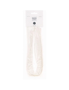 Chenille threads - White