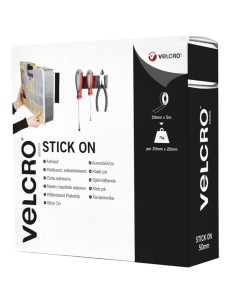 VELCRO® Brand Extreme Adhesive Hook and Loop Tape 50mm x 5M Black