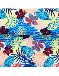 Lycra swimsuit fabric - Colorful tropical