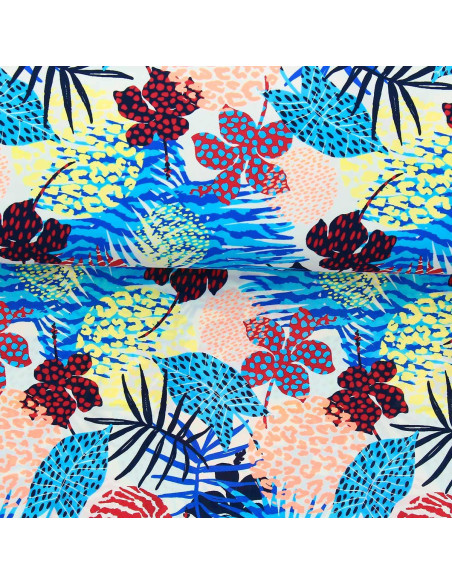 Lycra swimsuit fabric - Colorful tropical