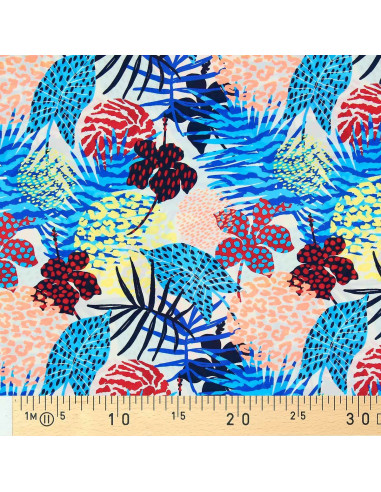 Lycra swimsuit fabric - Colorful tropical
