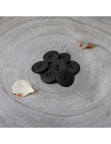 Palm Button - Black