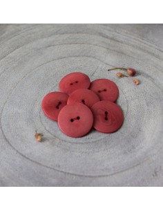 Palm Button - Terracotta