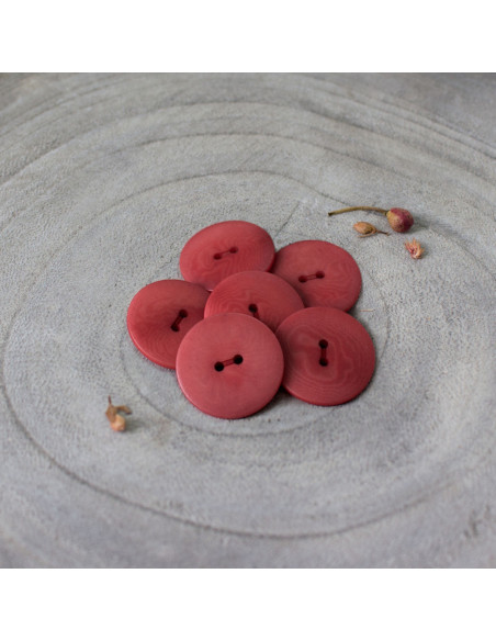 Palm Button - Terracotta