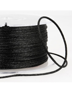 Rat tail cord - Black