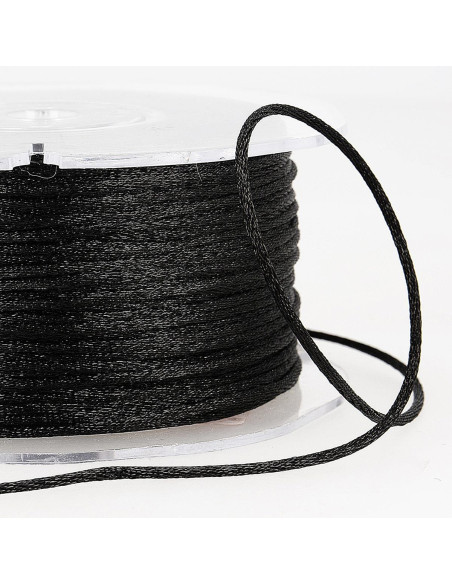 Rat tail cord - Black