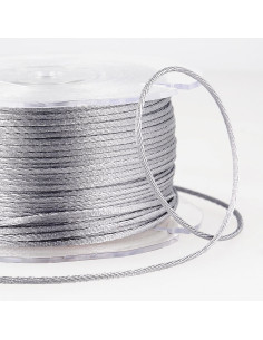 Rat tail cord - Blue gray