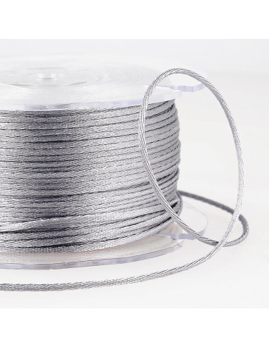 Rat tail cord - Blue gray