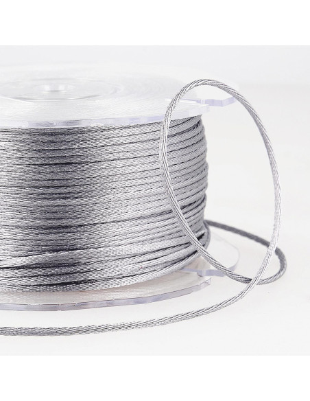 Rat tail cord - Blue gray
