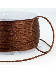 Rat tail cord - Dark brown