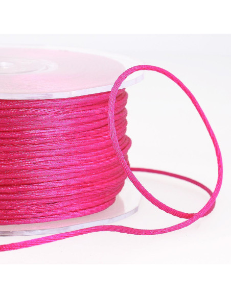 Rat tail cord - Fuchsia