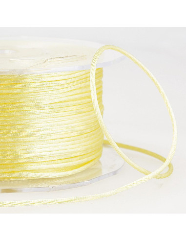 Rat tail cord - Straw yellow