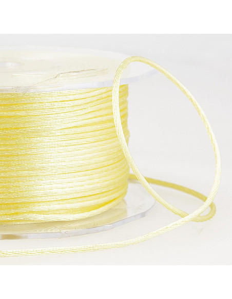 Rat tail cord - Straw yellow