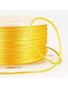 Rat tail cord - Lemon yellow